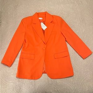 Bright Orange Blazer